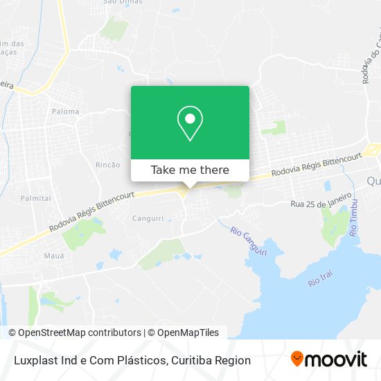 Luxplast Ind e Com Plásticos map