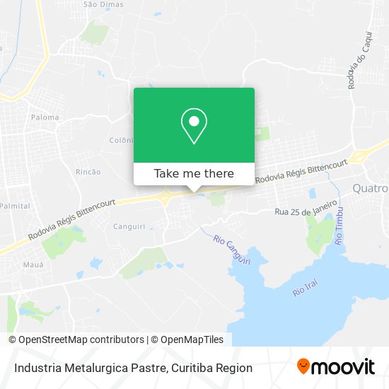 Industria Metalurgica Pastre map