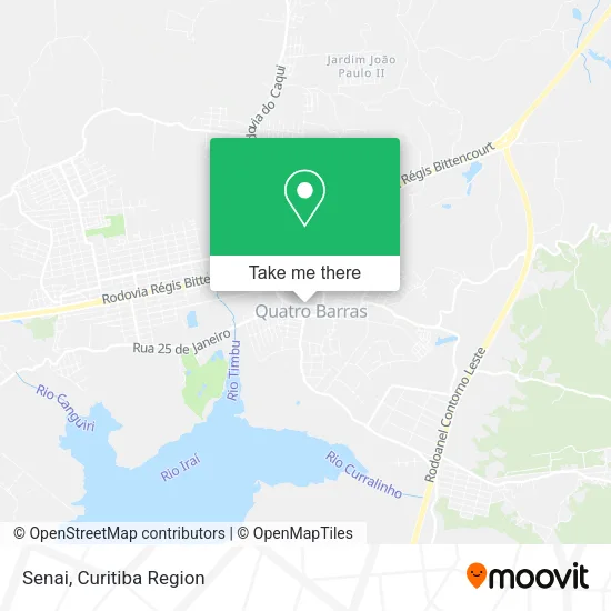 Senai map