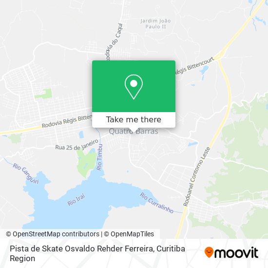 Pista de Skate Osvaldo Rehder Ferreira map