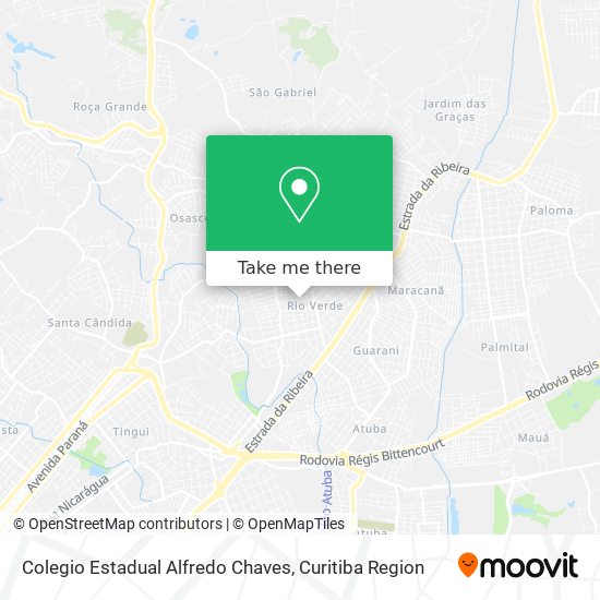 Colegio Estadual Alfredo Chaves map