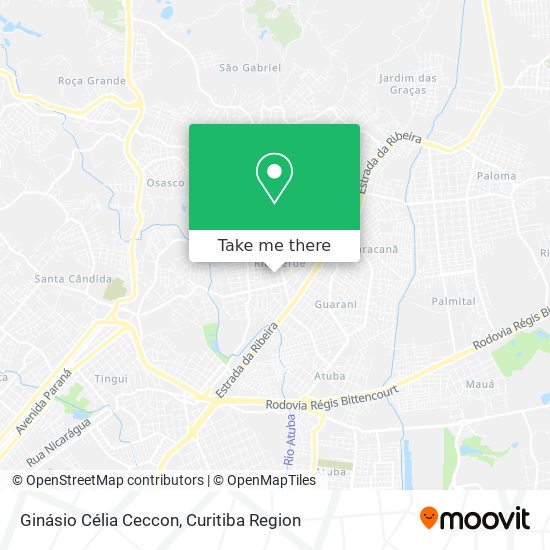 Ginásio Célia Ceccon map