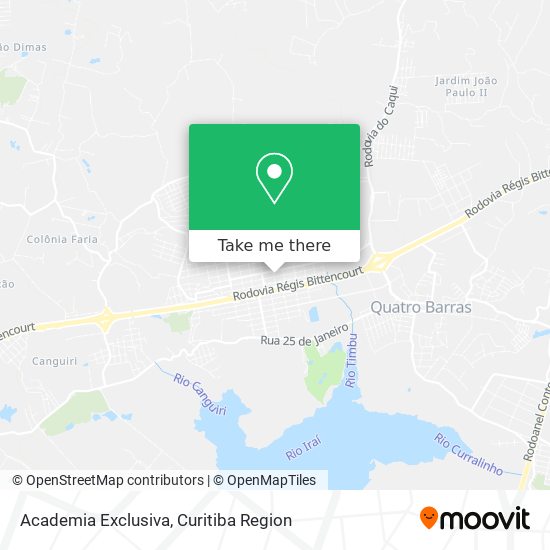 Academia Exclusiva map