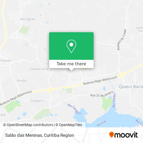 Salão das Meninas map