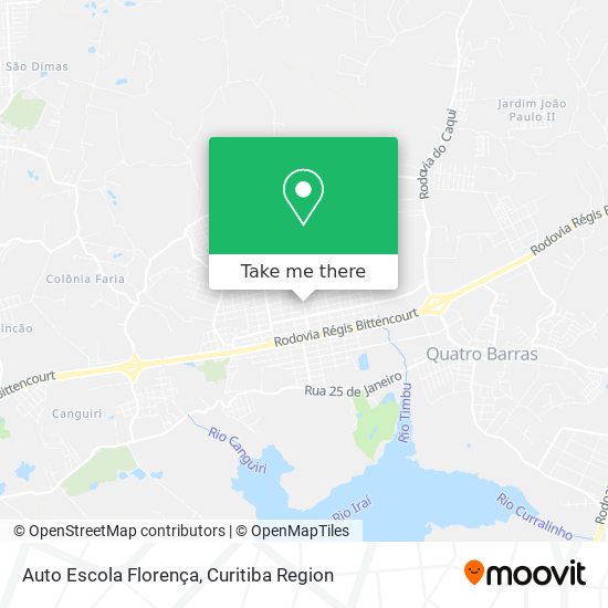 Auto Escola Florença map