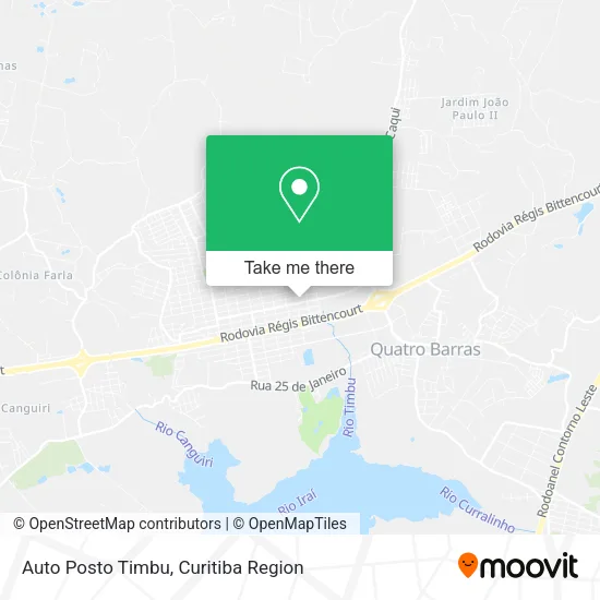Auto Posto Timbu map