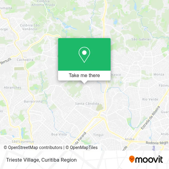 Villaggio Trieste map
