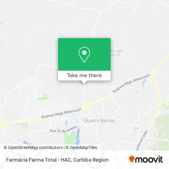 Farmácia Farma Total - HAC map