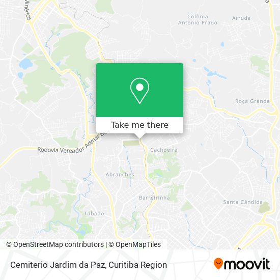 Cemiterio Jardim da Paz map