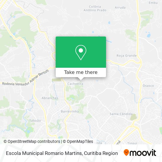 Escola Municipal Romario Martins map