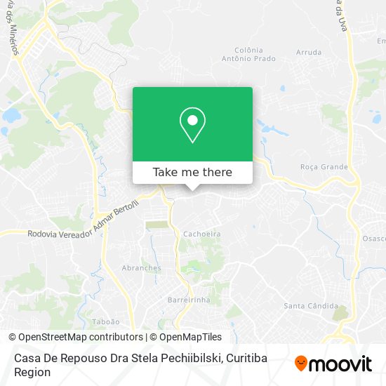 Casa De Repouso Dra Stela Pechiibilski map