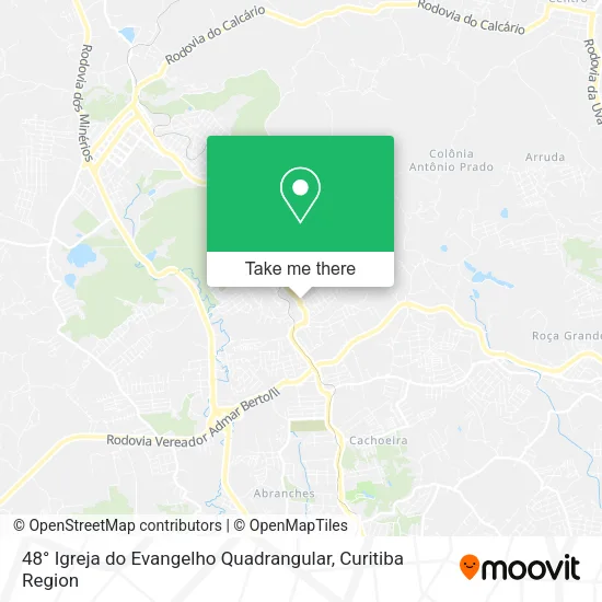 48° Igreja do Evangelho Quadrangular map