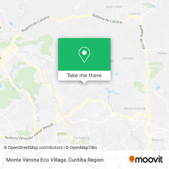 Monte Verona Eco Village map