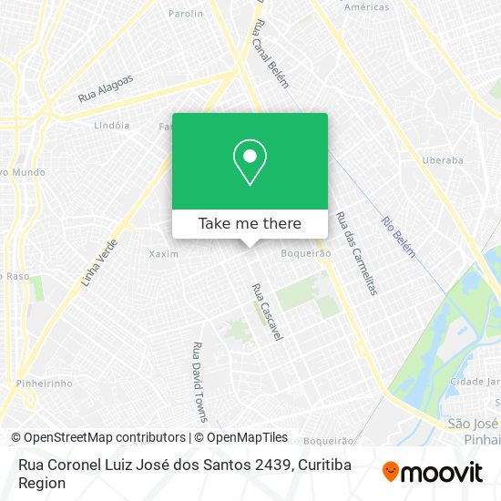 Rua Coronel Luiz José dos Santos 2439 map