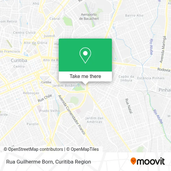 Rua Guilherme Born map