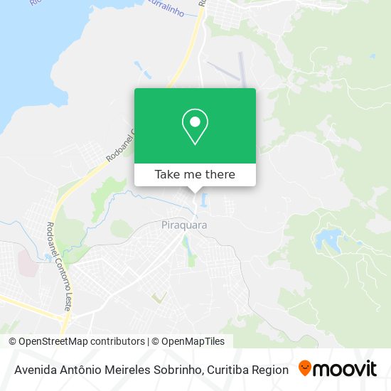 Avenida Antônio Meireles Sobrinho map