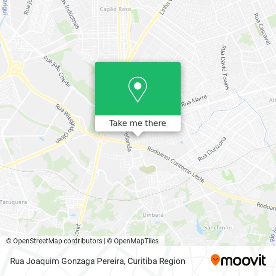 Rua Joaquim Gonzaga Pereira map