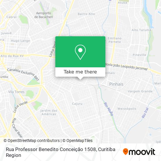Rua Professor Benedito Conceição 1508 map