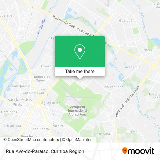 Rua Ave-do-Paraíso map