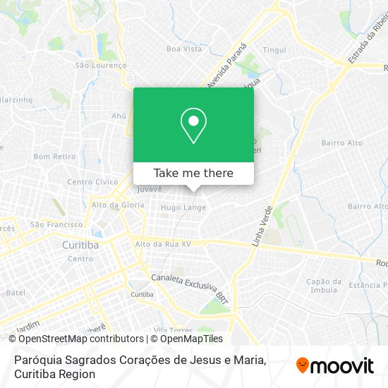 Paróquia Sagrados Corações de Jesus e Maria map