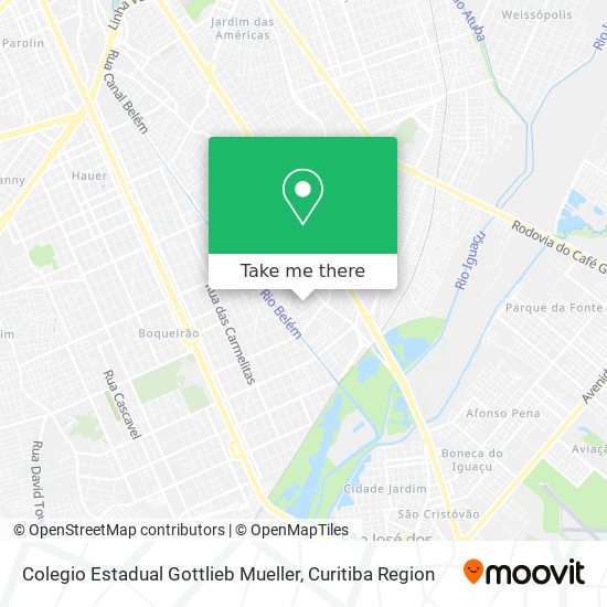 Colegio Estadual Gottlieb Mueller map