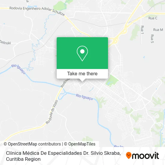 Clínica Médica De Especialidades Dr. Silvio Skraba map