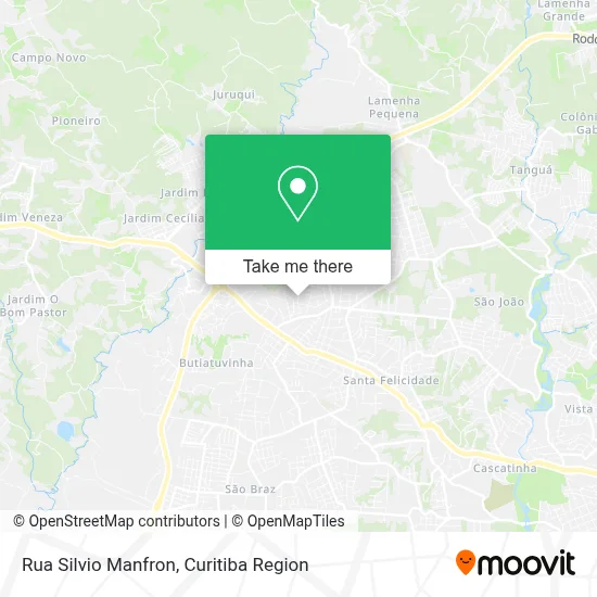 Rua Silvio Manfron map