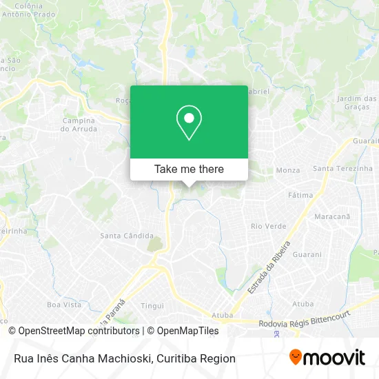Rua Inês Canha Machioski map