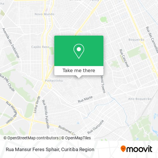 Rua Mansur Feres Sphair map