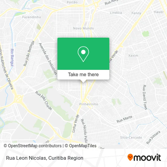 Rua Leon Nicolas map