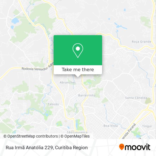 Rua Irmã Anatólia 229 map