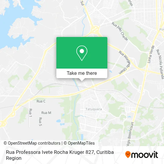 Rua Professora Ivete Rocha Kruger 827 map