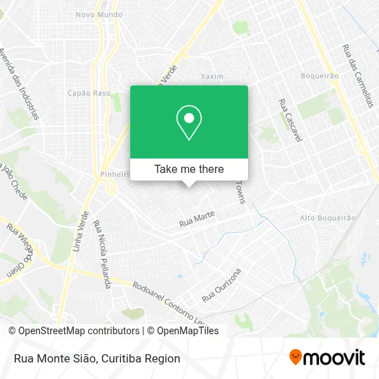 Rua Monte Sião map