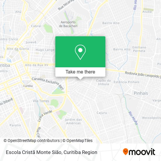 Escola Cristã Monte Sião map