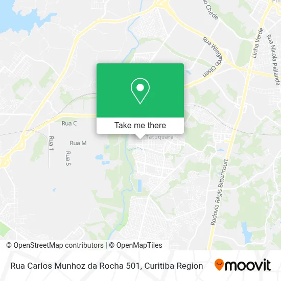 Rua Carlos Munhoz da Rocha 501 map