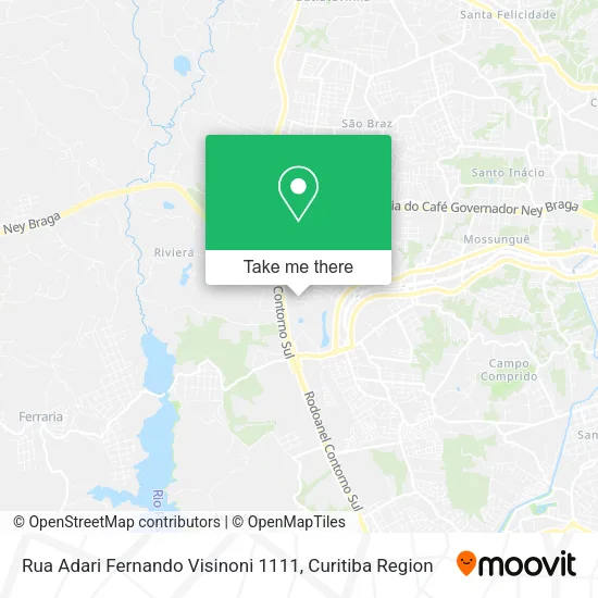 Rua Adari Fernando Visinoni 1111 map