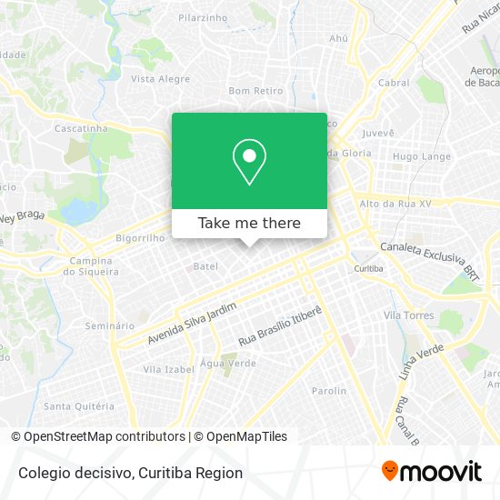 Mapa Colegio decisivo