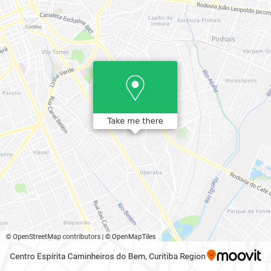 Centro Espírita Caminheiros do Bem map