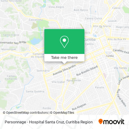Personnage - Hospital Santa Cruz map
