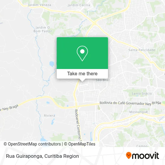 Rua Guiraponga map