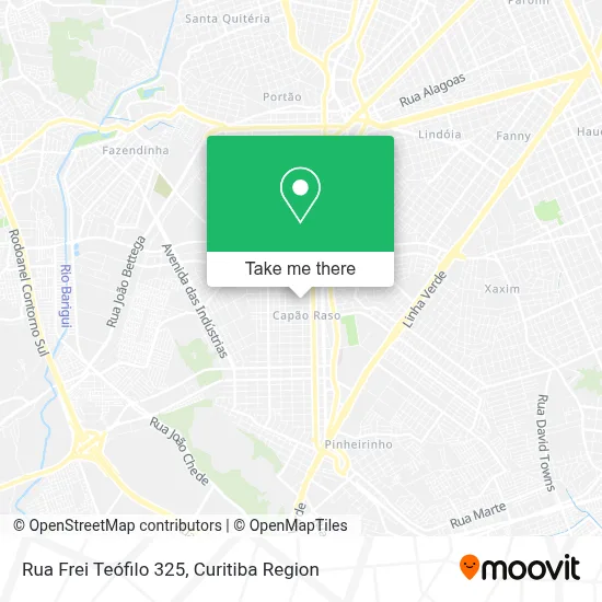 Rua Frei Teófilo 325 map