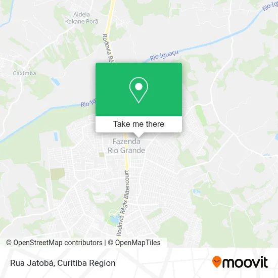 Rua Jatobá map