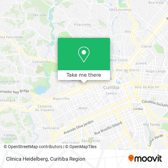 Clínica Heidelberg map