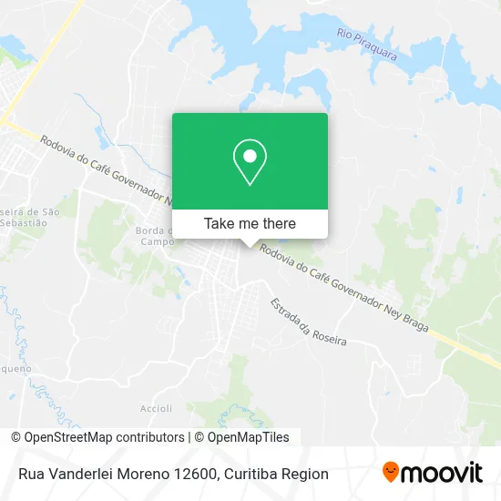 Rua Vanderlei Moreno 12600 map