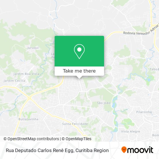 Rua Deputado Carlos Renê Egg map