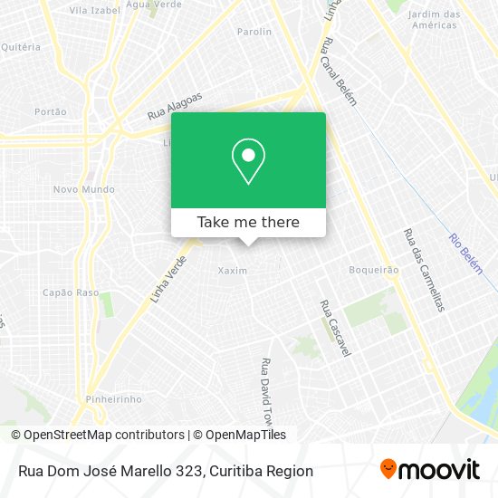 Rua Dom José Marello 323 map