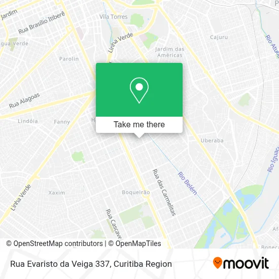 Rua Evaristo da Veiga 337 map