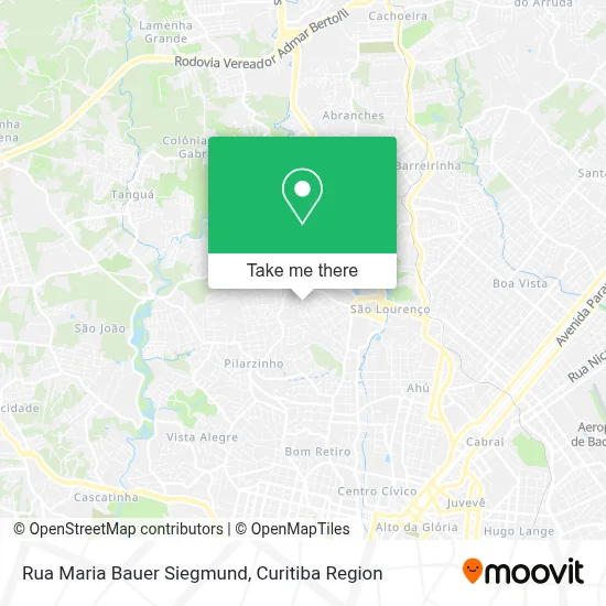 Rua Maria Bauer Siegmund map