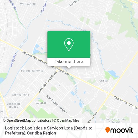 Logistock Logística e Serviços Ltda (Depósito Prefeitura) map