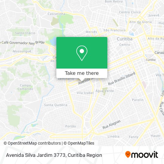 Avenida Silva Jardim 3773 map